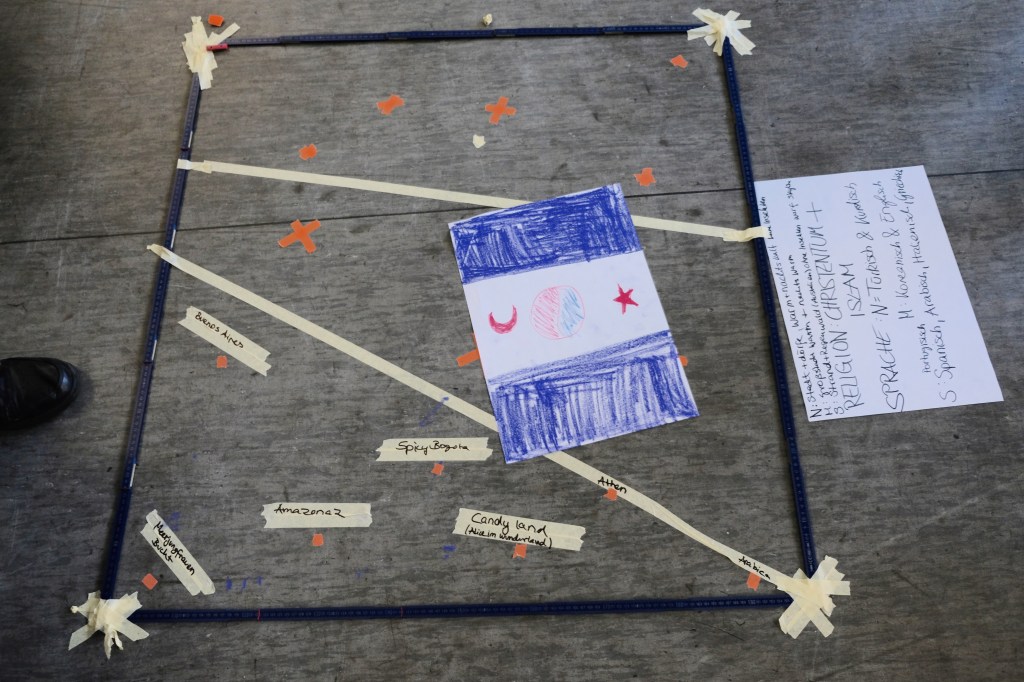 Das 1 Quadrameter-Land